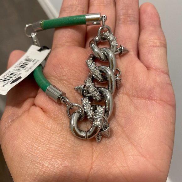 REBECCA MINKOFF Chain Link Cone Charm Bracelet - Picture 2 of 11